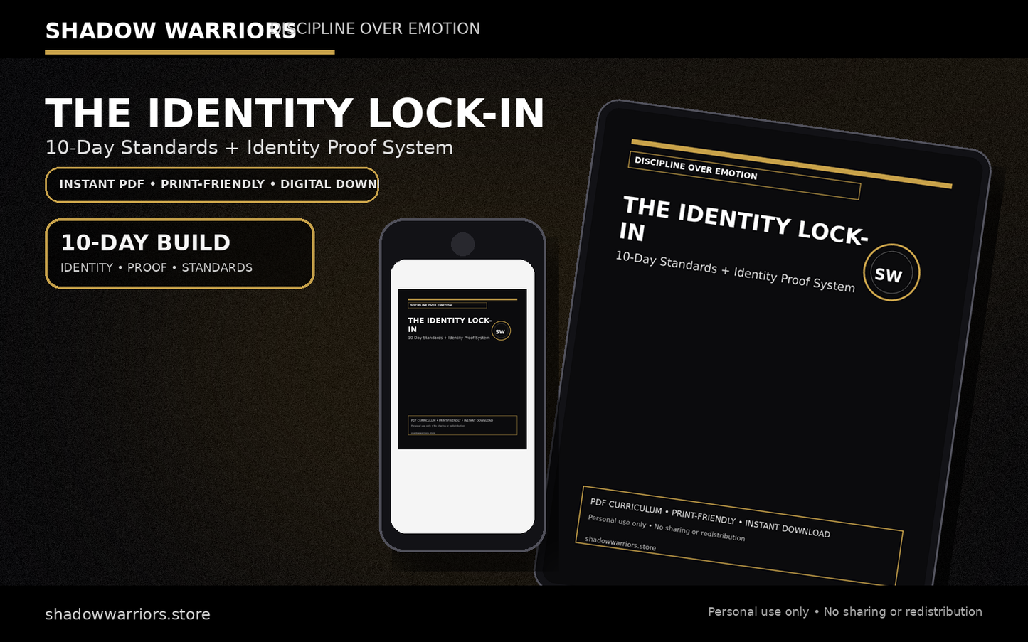 IDENTITY LOCK-IN (10-DAY)