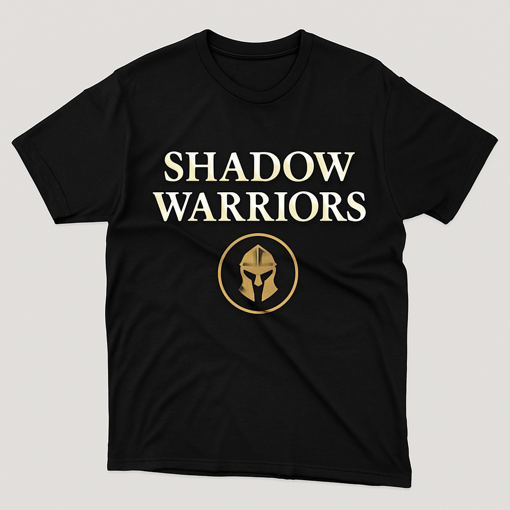 Shadow Warriors T-Shirt Black & Gold