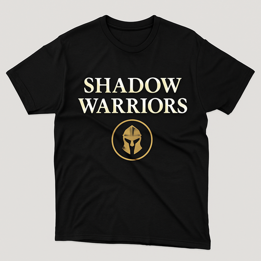 Shadow Warriors T-Shirt Black & Gold