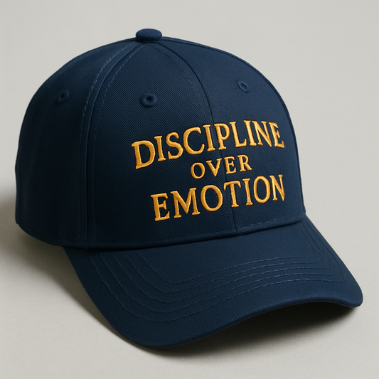 Discipline Over Emotion Cap