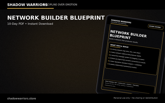 NETWORK BUILDER BLUEPRINT