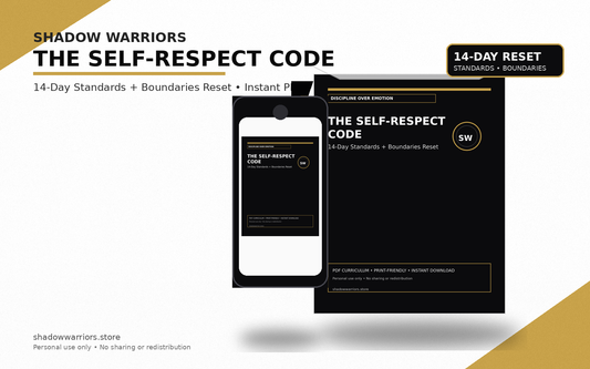 THE SELF-RESPECT CODE (14-Day PDF)