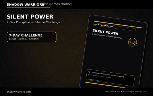 Silent Power: The Discipline of Silence (7-Day)